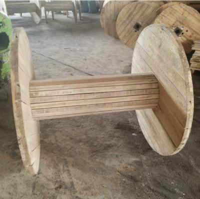 China Hongfei Timber Cable Reels Empty Wooden Cable Drum Reel Insulation for sale