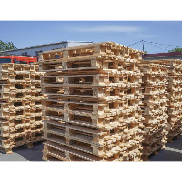 Quality 4 Way 2 Way Wooden Pallets Four Way Wooden Pallet For Goods Transportation for sale