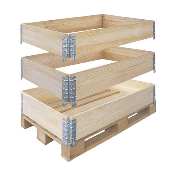 Quality Junk Shipping Wood Pallets 170 Pieces Capacity Folding Wooden Pallet Boxes for sale