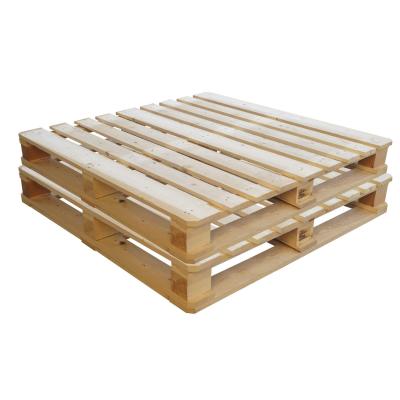 China Industries Fumigated Wooden Pallet Reused 40 X 48 4 Way Pallet for sale