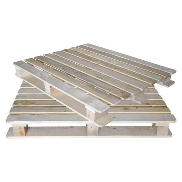 Quality Four Side Fumigated Wooden Pallet European Wooden Pallet Size 1200 * 800 * 144 for sale