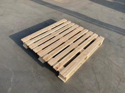 China Marine Terminal Non Fumigated Pallets Factory Processing 4 Way Wood Pallet for sale