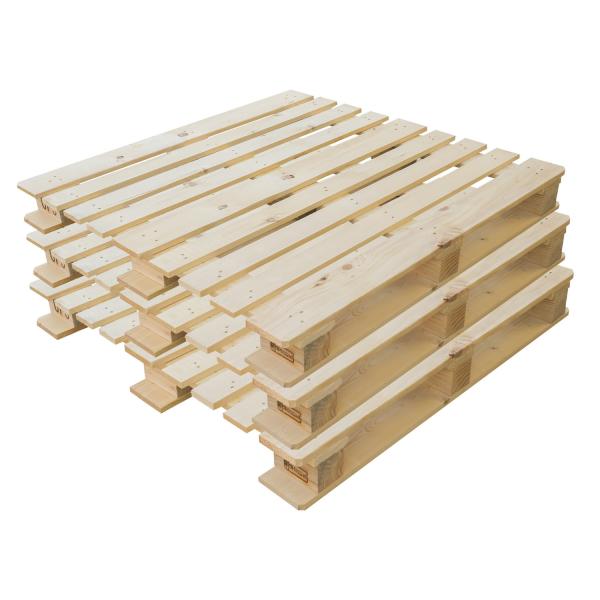 Quality Natural Warehouse Wood Pallet Standard Wooden Euro Pallets Crate Recyclable for sale