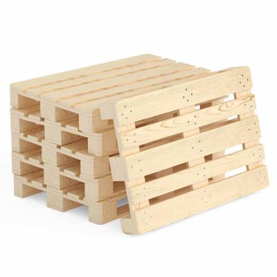 Chine Palettes de bois d'entrepôt solides Palettes de bois d'épal euro 4 voie à vendre