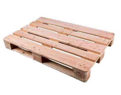 China Logistics Storage Ispm Heat Treated Pallets Four Sides Into Fork Wooden Euro Pallets for sale