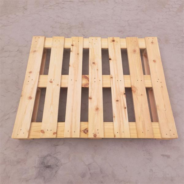 Quality Stable Warehouse Wood Pallet Prevent Damage Custom Wood Pallets For Transport for sale