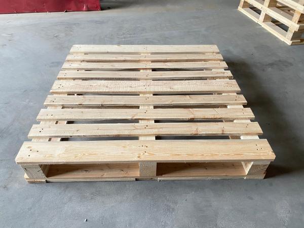 Quality 1200 X 1000 X 130mm 4 Way Wooden Pallet Strong Structure Euro Epal Solid Wooden for sale