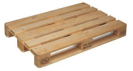 Quality 4 Way Warehouse Wood Pallet Single Face Hardwood Pallets for sale
