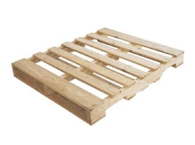 Chine Palettes de transport en bois à face unique, isolantes, planches en bois, palettes en bois massif à vendre