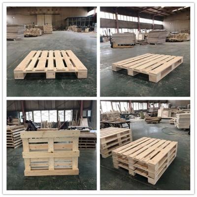 China Warehouse Heat Treated Pallets Logistics Turnover Pallet Forklift Standard 4 Way Pallet for sale