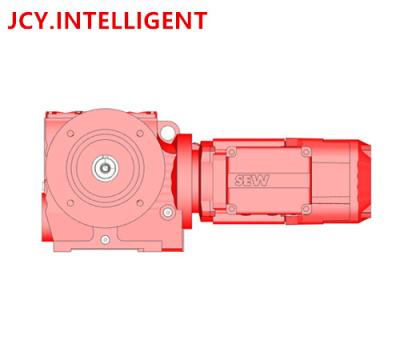 China IE3 Helical Worm Gear Motor 230V SF67 DRN80MK4/BE1 for sale