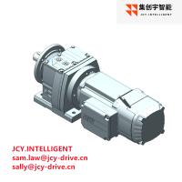 Quality 235Nm Helical Bevel Drive Gear Motor Reducer R57DRN80M4BE1HR 0.75KW 48.23 IE3 for sale