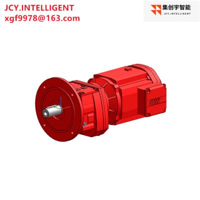 China 2.2KW 1 Hp Helical Gearmotor Speed Reducer 14.77 RF57 DRN100LS4 215NM for sale
