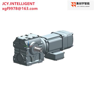 China High Efficiency Helical Bevel Gearmotors S67 DRN80M4/BE1 62.35 M1A RAL7031 for sale