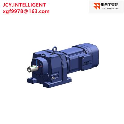China AC Helical Gear Reducer Inline Gearboxes 820NM for sale