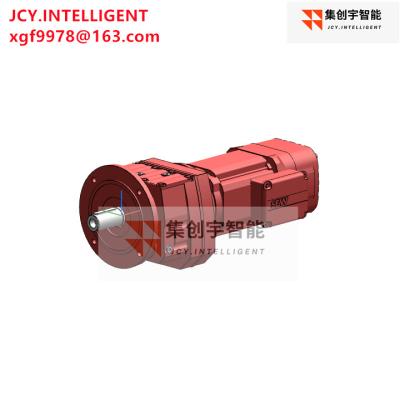China Heli Bevel Hollow Shaft Bevel Gearbox Electric Motor 2.2KW RF77 DRN100LS4/BE5 for sale
