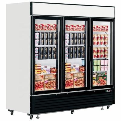 China Upright Commercial Display Freezer Beverage Cooler for sale