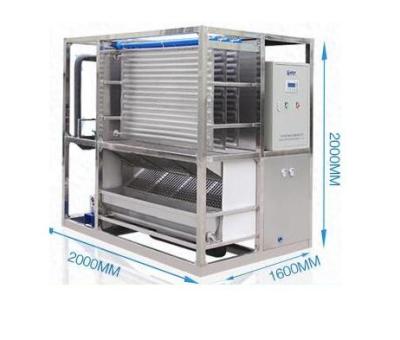 China ECOICE plate ice machine Project Cases for sale