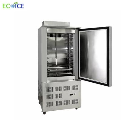 China Anuncio publicitario frío del congelador del congelador de la placa de aire 300L del congelador compacto del soplo con las carretillas en venta