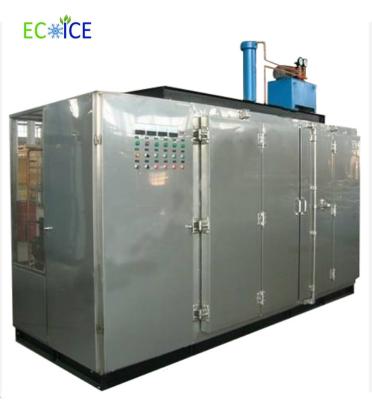 China Máquina de la congelación por aire comprimida del congelador de la placa del contacto para los pescados del camarón en venta