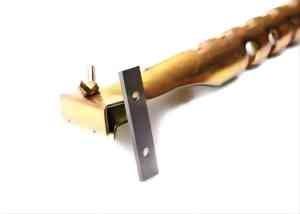 中国 50mm Carbide Inserts Cutters 2 Edges Insert Knives Scrapers for Woodworking Wood Surfacing Groovers Helical Planer Cutte 販売のため