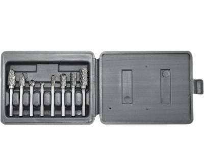 Chine Double découpage en acier dur coupé de haute qualité de Bits Sets For de broyeur de matrice de crayon de carbure (8PCS) à vendre