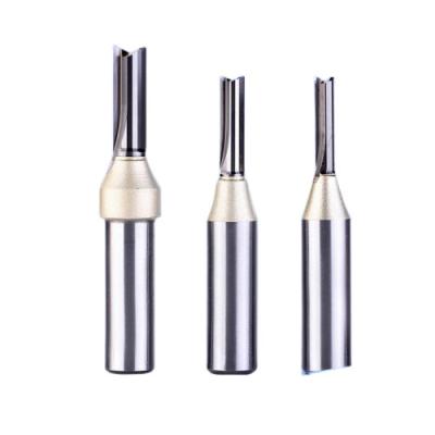 China Fengke Double Flute 8MM TCT Straight Router Bit For CNC Cutting Machine for sale