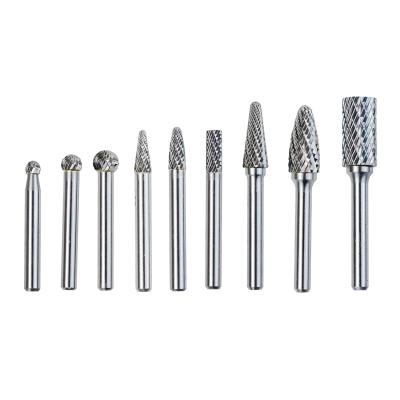 China Double Cut Tungsten Carbide Rotary Burr Cutting Tool For Metal Cutting for sale