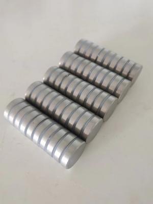 China Silver Color Circular Neodymium Magnets Small Disc N52 Grade 25mm X 2mm for sale
