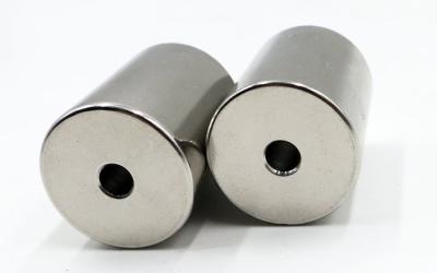 China High Performance Neodymium Cylinder Magnet For Motor / Generator Rotor / Stator for sale