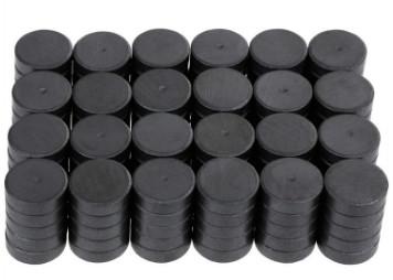 China Y30BH Disc Shape Ferrite Magnet Round Disk Magnets Dia 18mm x 5mm for sale