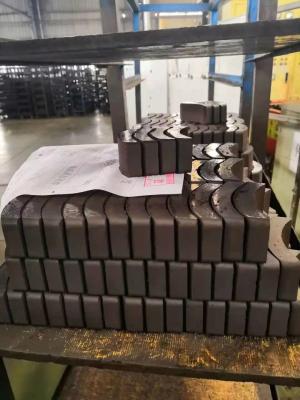 China Permanent Ferrite Step Motor Magnet Ceramic Arc Anti - Corrosion R75.15 x r67.15 x W64 for sale
