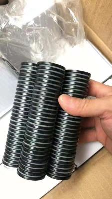 China 12 x 3 mm Industrial Neodymium Black Epoxy Rare Earth N35 Small Disc Magnet for sale
