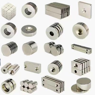 China Custom Size Industrial Neodymium Magnets AC Induction Gearmotors Magnet for sale