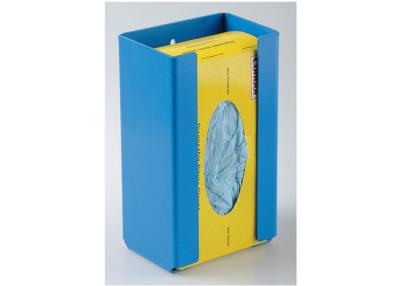 China Dispensador plástico del guante de los controles azules, Eco - tenedor amistoso del dispensador de la caja de guantes en venta