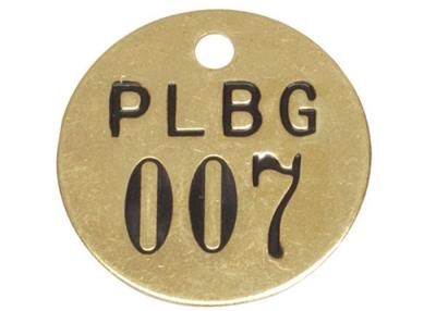 China Bronze ou estêncis pequenos de alumínio do metal, estêncis de bloqueio da letra da forma redonda à venda