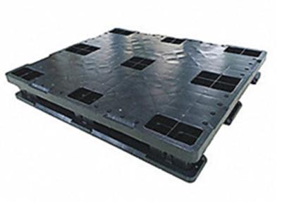 China 4- Way Recycled Stackable Plastic Pallets High Density Polyethylene Material for sale