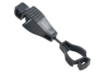 China Tool Belts Plastic Glove Clips Black Color Resists Flex Fatigue 30LU78A for sale