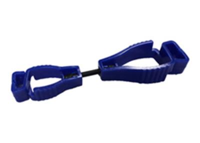 China Construction Workers Glove Keeper Clips , Dark Blue Safety Glove Clips for sale