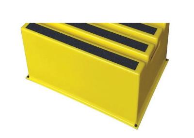 China Living Room Furniture Plastic Step Stool Yellow Color For Home / Industrial for sale