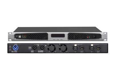 China PA System Class D Digital Power Amplifier 2X850W Speakon Output With Audio Sources for sale