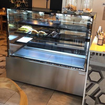 중국 13.7 빵가게를 위한 CU.FT 케이크 쇼케이스 진열 냉각장치 1200*680*1200mm 판매용