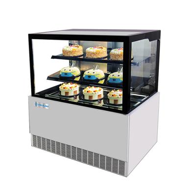 Cina 14 frigorifero dell'esposizione del dolce della vetrina R134a Secop di refrigerazione di CU.FT in vendita