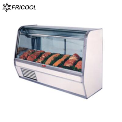China 33''*55'' Meat Display Cooler Refrigerated Meat Display Case 500L 115V 60HZ for sale