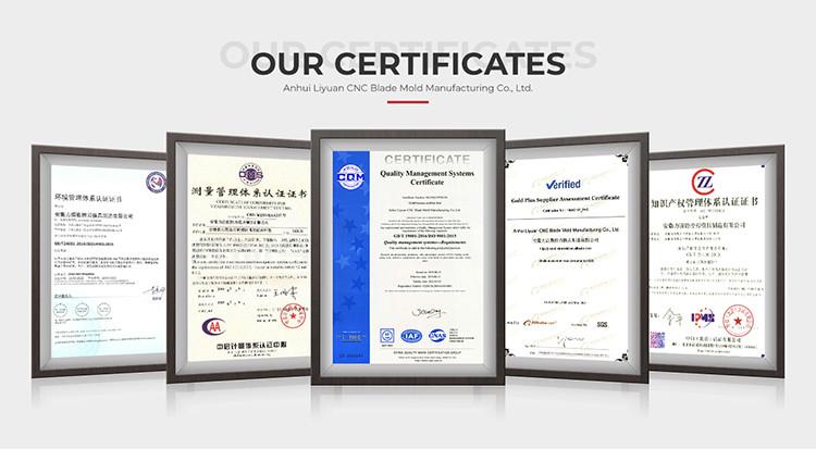 確認済みの中国サプライヤー - Anhui Liyuan CNC Blade Mold Manufacturing Co., Ltd.