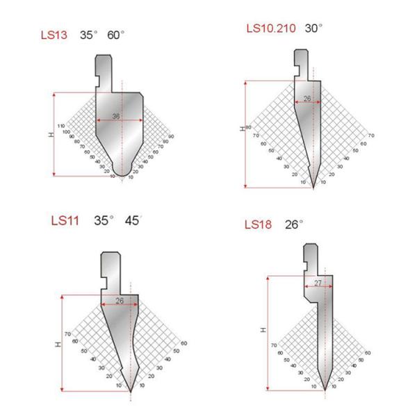 Quality 45-50HRC Press Brake Forming Dies For Hydraulic Bending Machine for sale