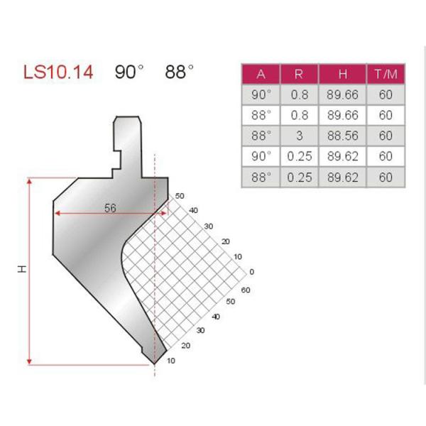 Quality European Style Louver Die Press Brake Punch Cnc Press Brake Tooling for sale