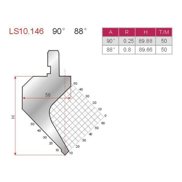 Quality European Style Louver Die Press Brake Punch Cnc Press Brake Tooling for sale