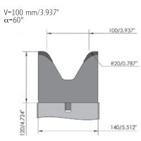 Quality Hydraulic CNC Press Brake Wila Dies 1V Die For Press Brake machine for sale