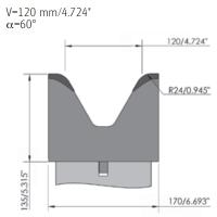 Quality High Strength Hydraulic Press brake wila Dies For Hydraulic bending machine for sale